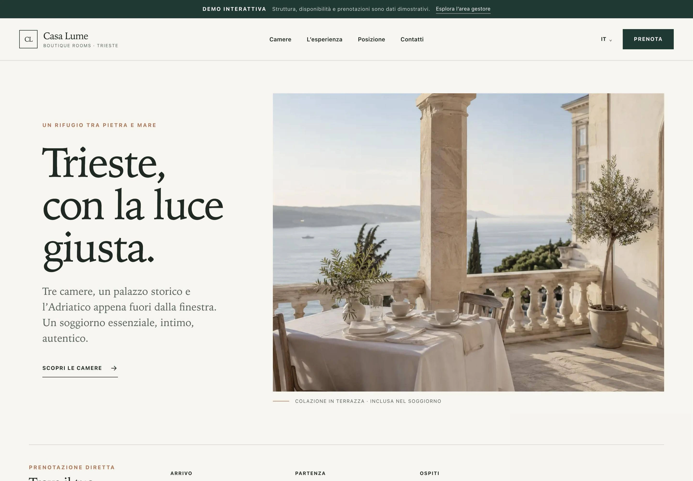 Anteprima del progetto Casa Lume
